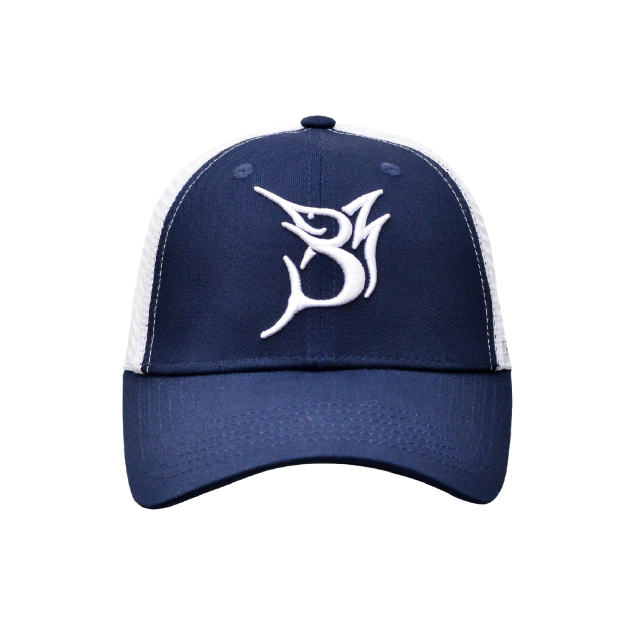 Bob Marlin Baseball Cap Blue
