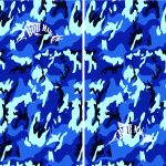 Bob Marlin Face Shield Bob Camo Blue