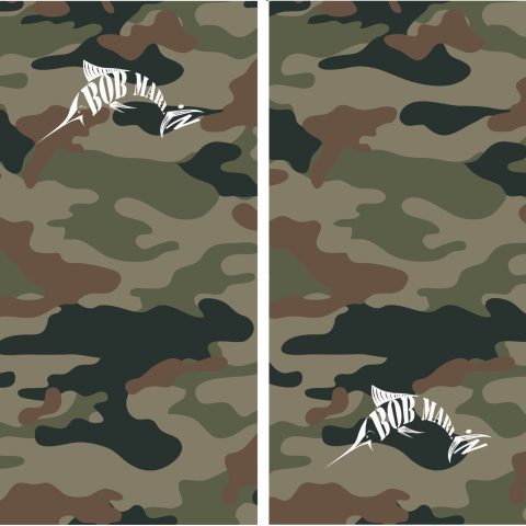 Bob Marlin Face Shield Bob Camo Forest