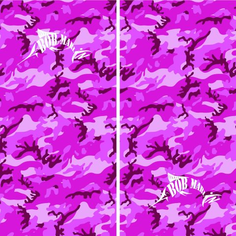 Bob Marlin Face Shield Bob Camo Pink