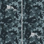 Bob Marlin Face Shield Digital Grey Camo