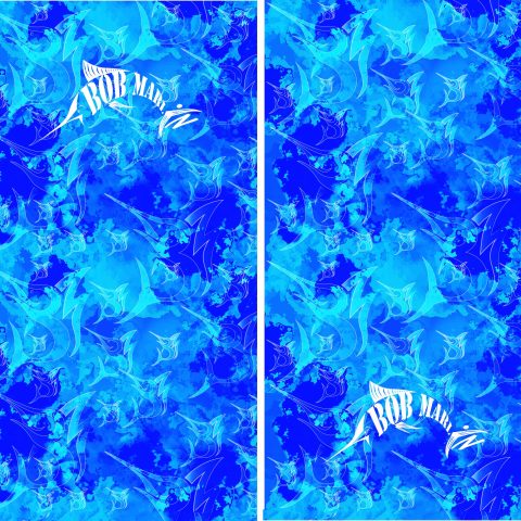 Bob Marlin Face Shield Grander Blue