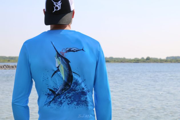 Bob Marlin Performance Shirt Bazaruto Blue