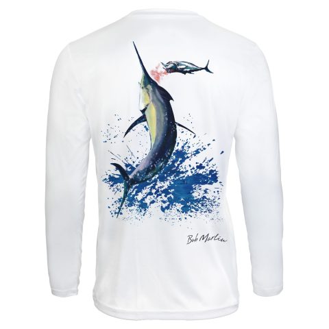 Bob Marlin Performance Shirt Bazaruto White