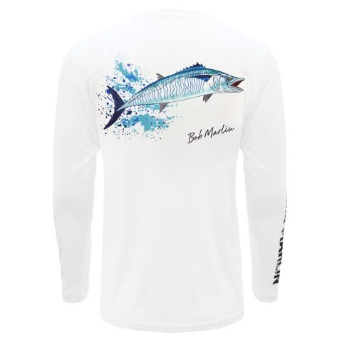 Bob Marlin Performance Shirt King Bob White