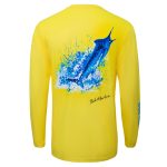 Performance Shirt Ocean Marlin Yellow