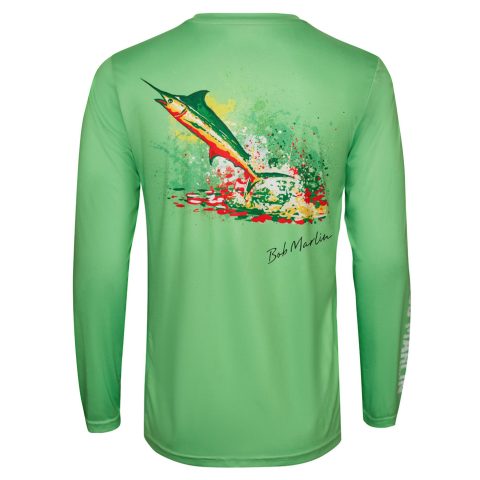 Performance Shirt Rasta Marlin Green